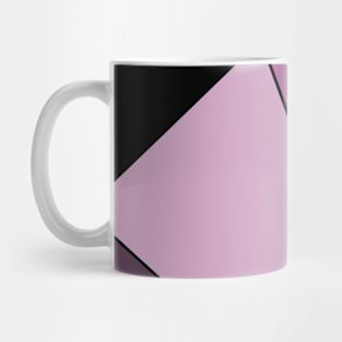 Purple & Black Geo Mug